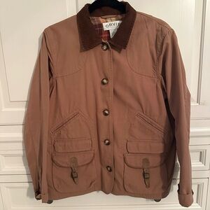 Orvis Plaid Cotton Jacket